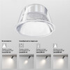 Миниатюра фото трековый светодиодный светильник maytoni focus led exility tr032-4-20wtw-m-dsz-w | 220svet.ru